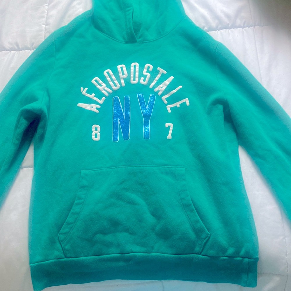 green hoodie!